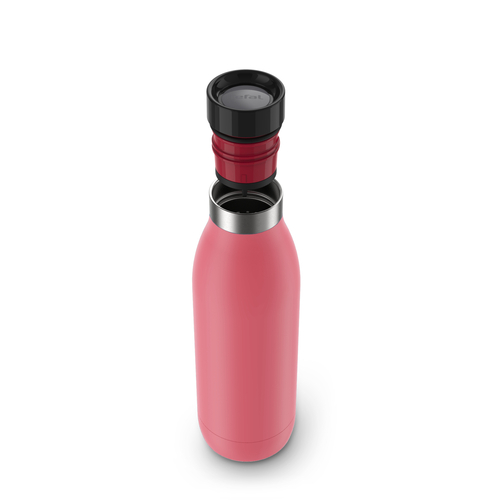Bludrop Basic Vannflaske av Rustfritt stål 0,5 l rosa 