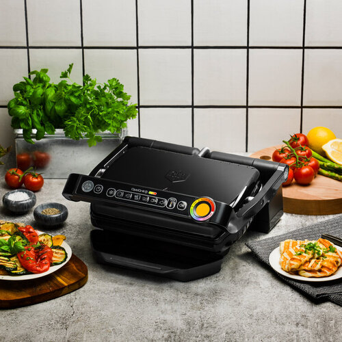 Optigrill+ Snacking bordgrill svart bake