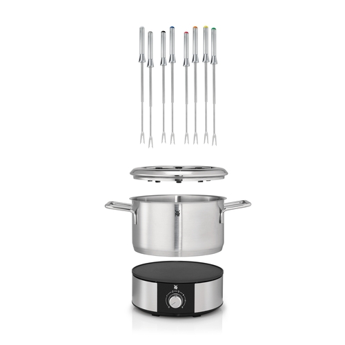 Lono fondue med varmeregulering, for 8 personer, rustfritt stål 