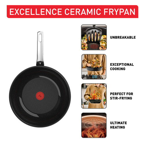 Excellence Ceramic wokpanne 28 cm