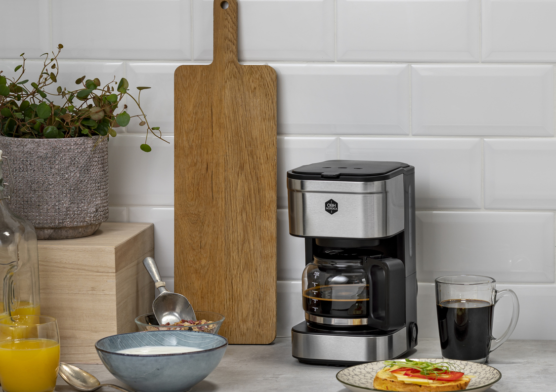 Liten kaffetrakter med termokanne — OBH Nordica