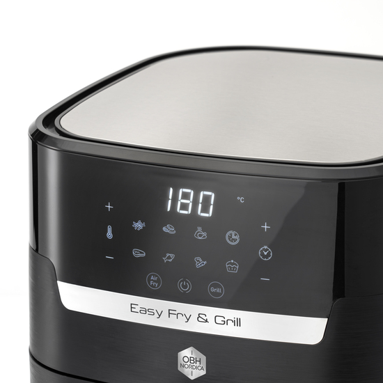 Easy Fry & Grill Precision 2in1 Svart - Air fryer