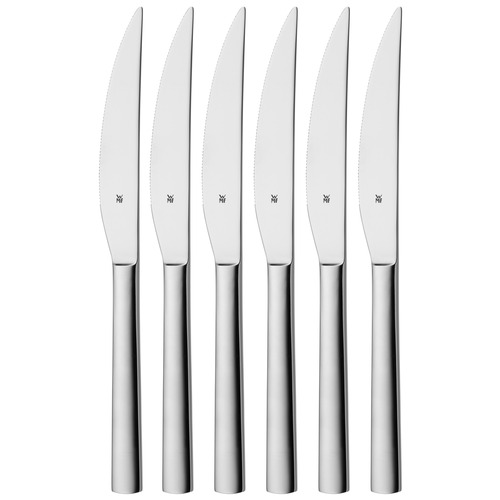 Nuova pizza-/grillkniver sett – 6 stk (23 cm) rustfritt stål 