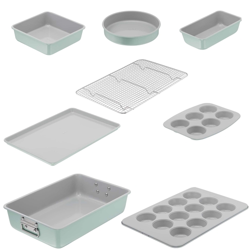 Ceramik sett med bakeformer 8 deler