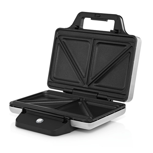 Lono sandwichgrill med non-stick, rustfritt stål Cromargan® 