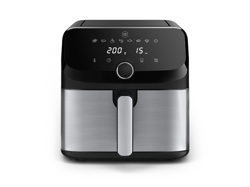 OBH Nordica Easy Fry Mega 7,5 liter rustfritt stål – airfryer AG855DS0