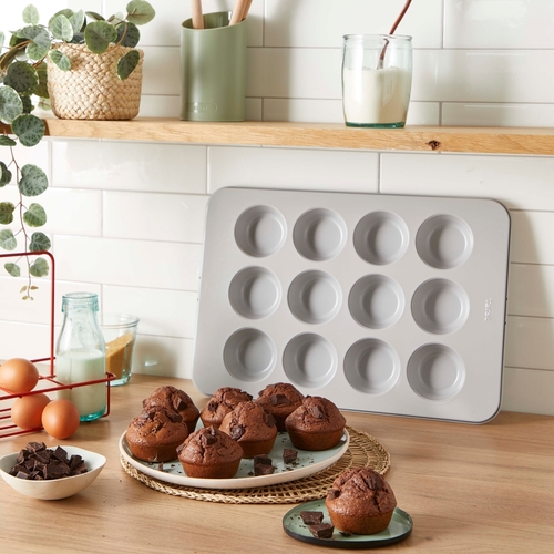 Ceramik muffinsform til 12 stk. 39 x 27,5 cm