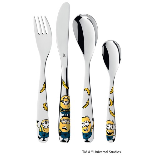 Minions barnebestikk 6 deler, rustfritt stål 18/10 Cromargan® 