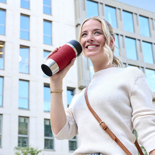 Travel Mug Classic Termokopp 0,36 l Mørkerød 