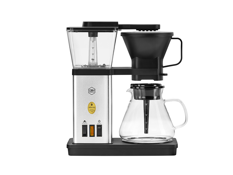 Blooming kaffetrakter Matte Silver ti kopper