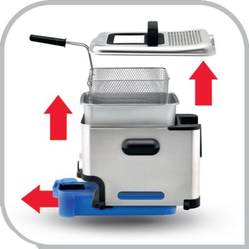 Oleoclean Frityrkoker stor med digital timer 