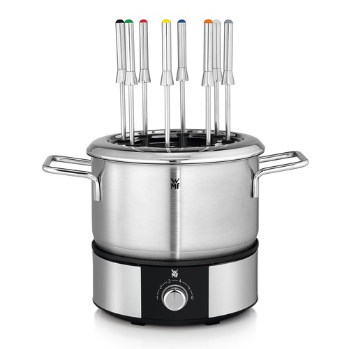 Lono fondue med varmeregulering, for 8 personer, rustfritt stål 