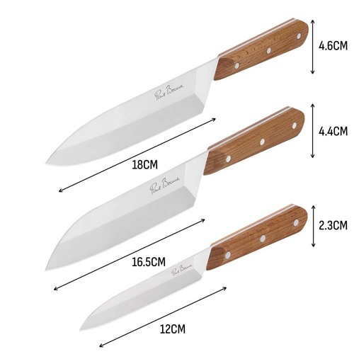 Paul Bocuse Knivsett 3 kniver 