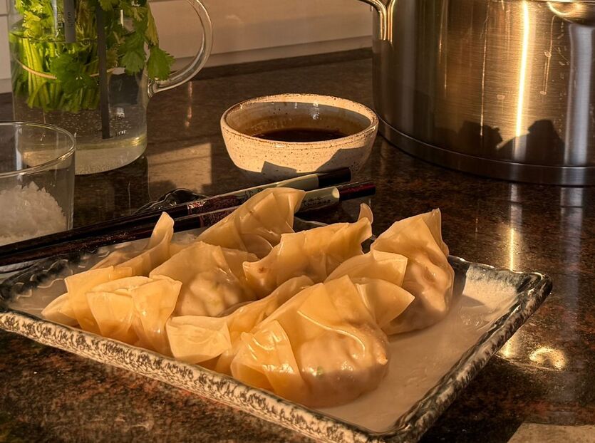 Dampede dumplings