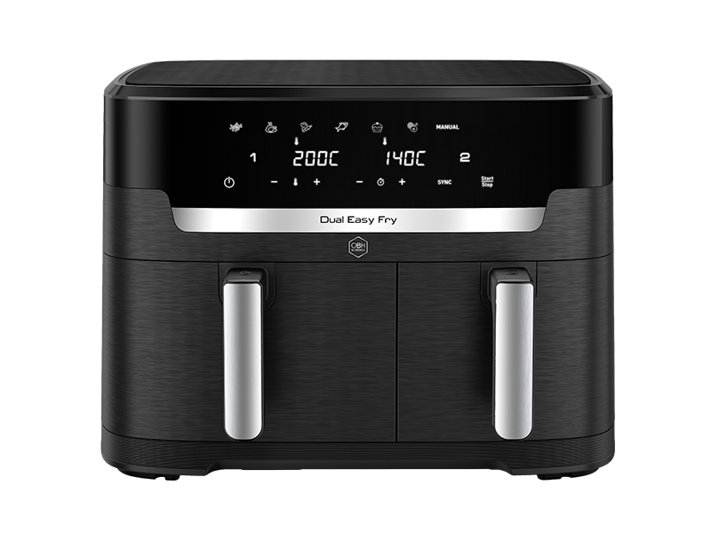 OBH Nordica XXL Dual Easy Fry 11 L Svart - Air fryer AG9428S0