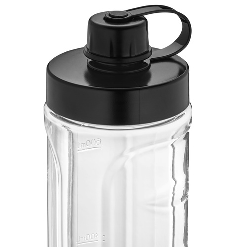 KitchenMinis smoothie-To-Go blender ,2 beholdere, 300 W, svart 