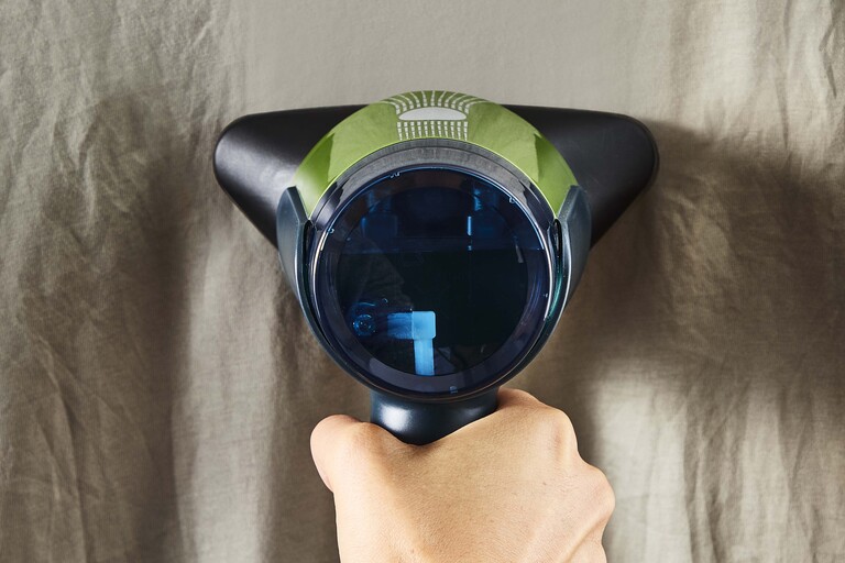 OptiFlow-teknologi som kombinerer damp og vakuumsug