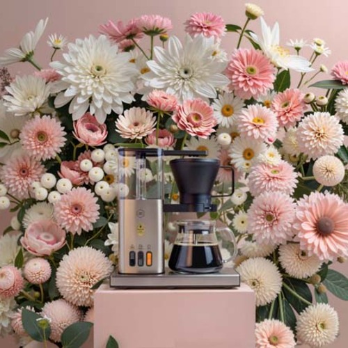 Blooming Aroma kaffetrakter Stainless Steel 1,25 L
