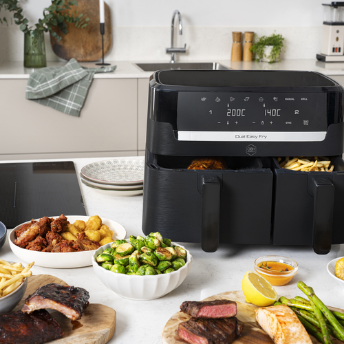 Dual Easy Fry – Air fryer – 8,3 liter