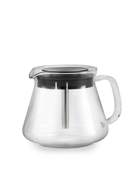 Håndlaget glasskanne