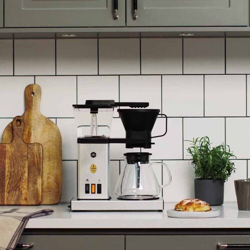 Blooming Prime kaffetrakter matte silver ti kopper