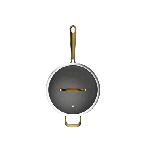 Paul Bocuse Traktørpanne 26 cm med glasslokk 