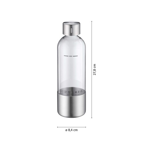 Flaske 850 ml, tilbehør til WMF One kullsyremaskin