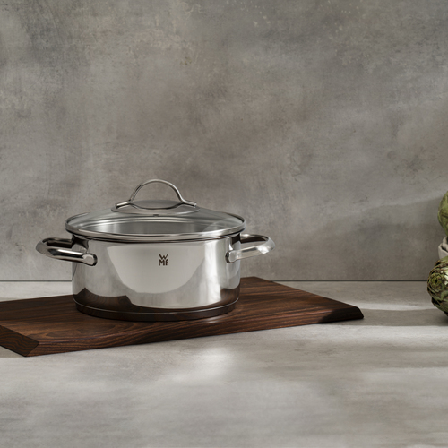 Provence Plus gryte lav 20 cm /2,5 L med lokk, i rustfritt stål 
