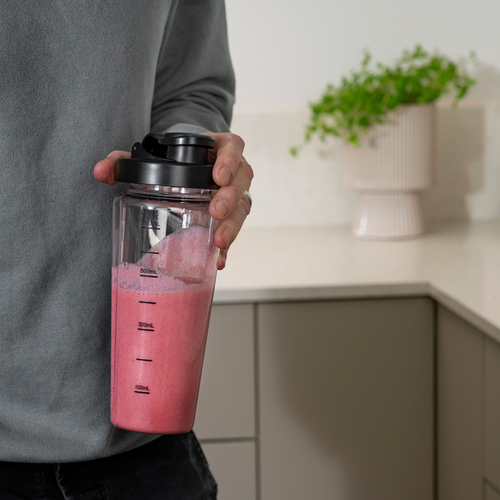 Blend Up Blender Warm Grey - 0,7L to-go-flaske