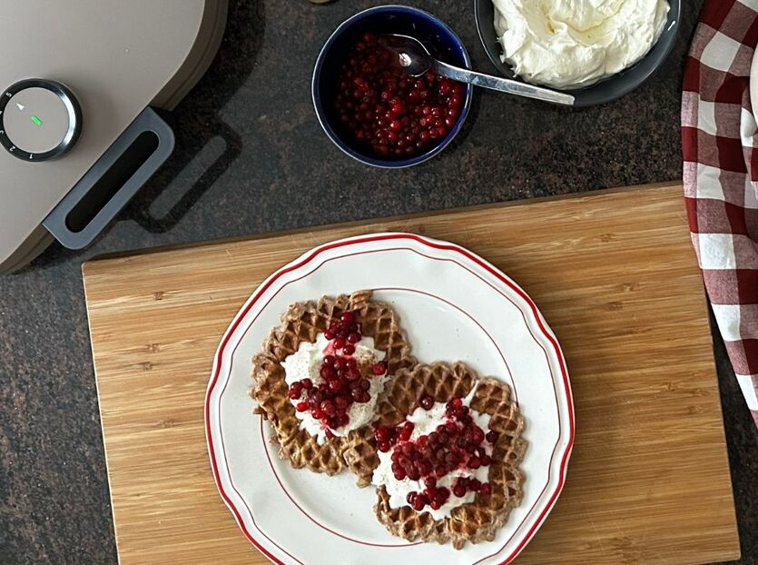 Vafflet Risengrynsgrøt