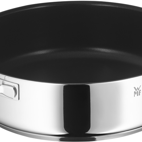 Traktørpanne 28 cm med glasslokk, non-stick-belegg Stålbunn 