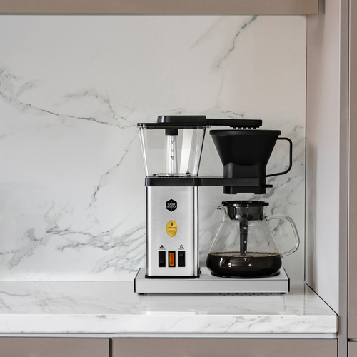 Blooming Prime kaffetrakter matte silver ti kopper