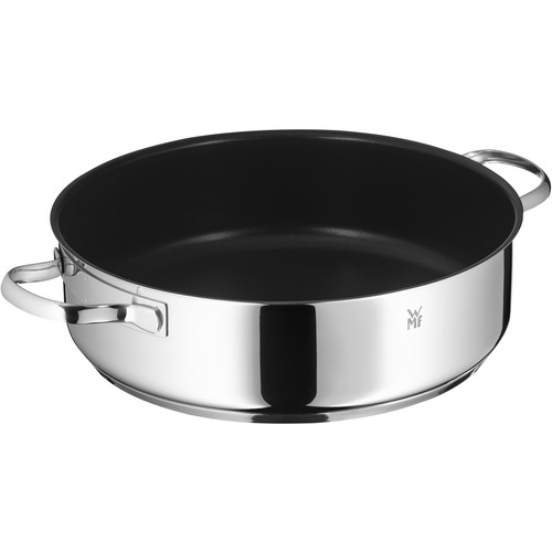 Traktørpanne 28 cm med glasslokk, non-stick-belegg Stålbunn 