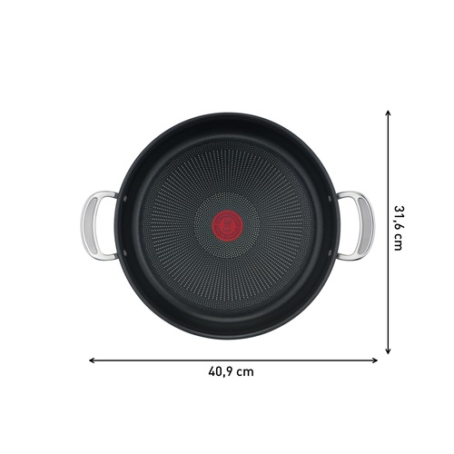 Jamie Oliver Cook's Classics Stainless Steel All in one pan 30 cm / 4,9 L w. lid