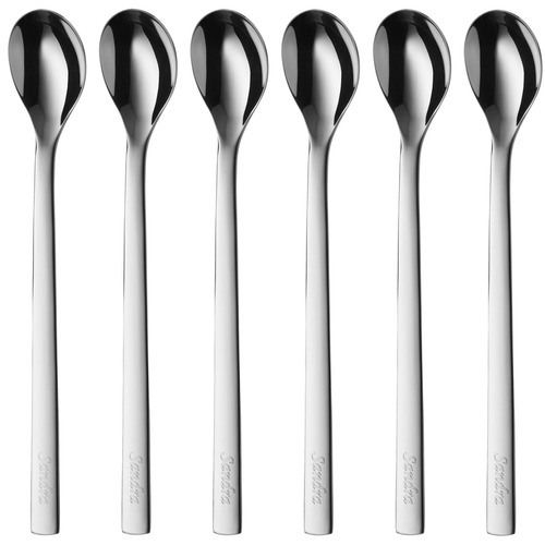 Nuova  macchiato-skjeer sett – 6 stk (19 cm) rustfritt stål 