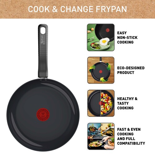 Cook & Change Stekepanne 24 cm Svart 