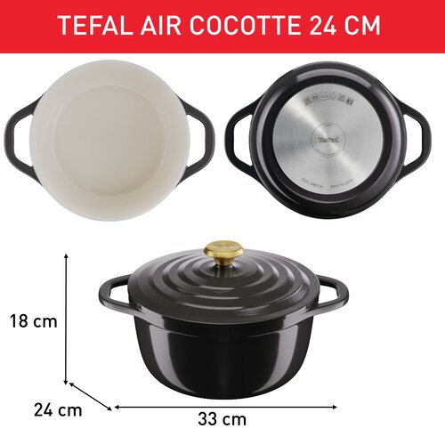 AIR Gryte 24 cm Grå 