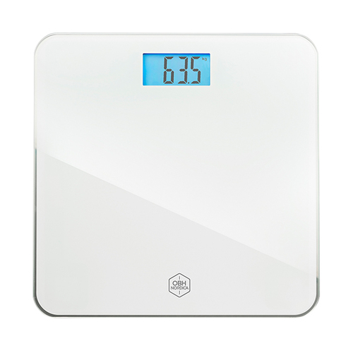 Classic Light personvekt hvit stort LCD-display