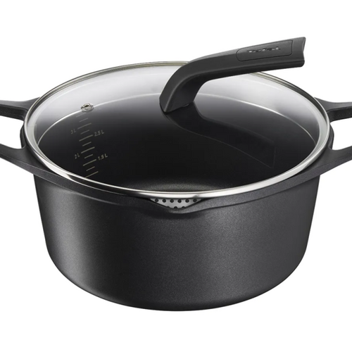 Robusto Gryte med lokk 24 cm / 4,4 l Svart 