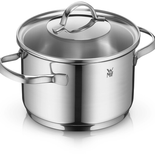 Provence Plus gryte 16 cm /1,9 L med lokk, i rustfritt stål 