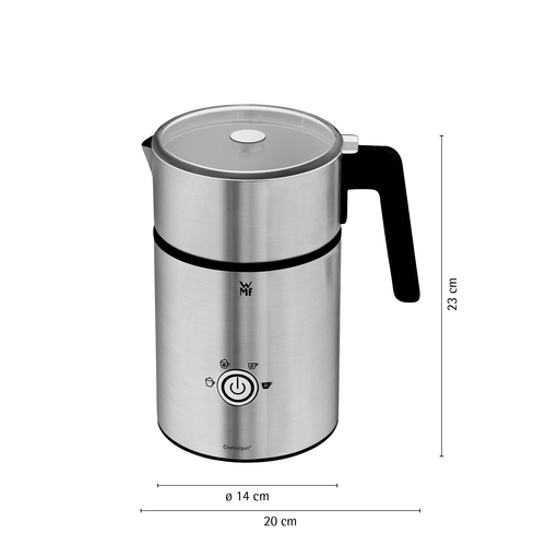 Lono melkeskummer 0,5 L med 4 programmer, rustfritt stål 