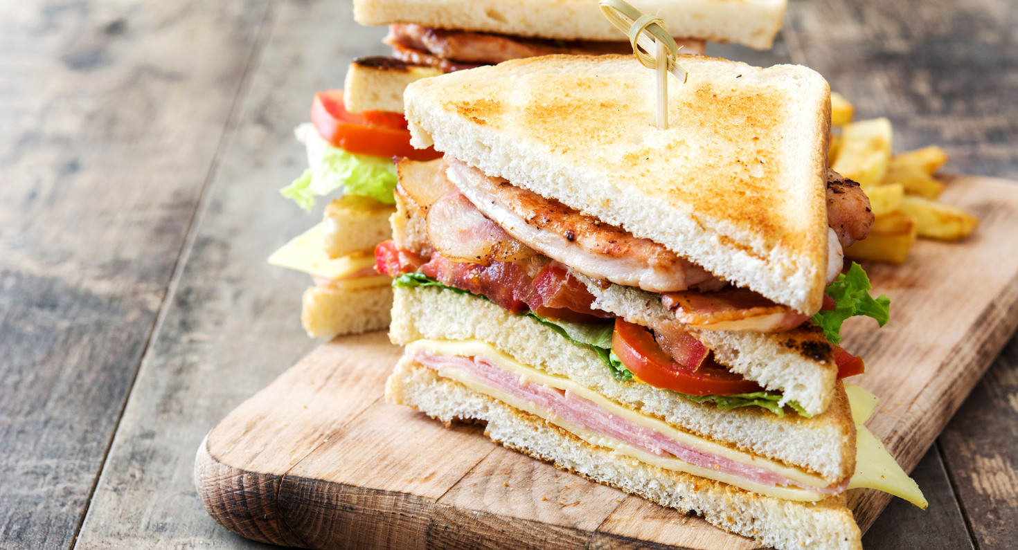 Club Sandwich med rask bearnaisesaus 