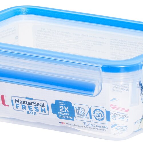 MasterSeal FRESH box 1,0 l Matbokser av plast 