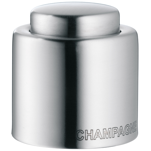 Clever & More  champagneforsegler i rustfritt stål, Cromargan® 