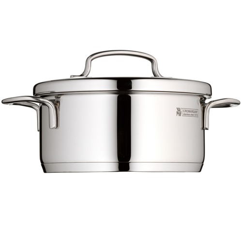 Mini gryte lav 14 cm 0,9 L med lokk, rustfritt stål Cromargan® 