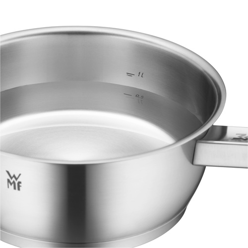 Iconic kasserolle 18 cm /1,8 L med lokk, rustfritt stål Cromargan® 