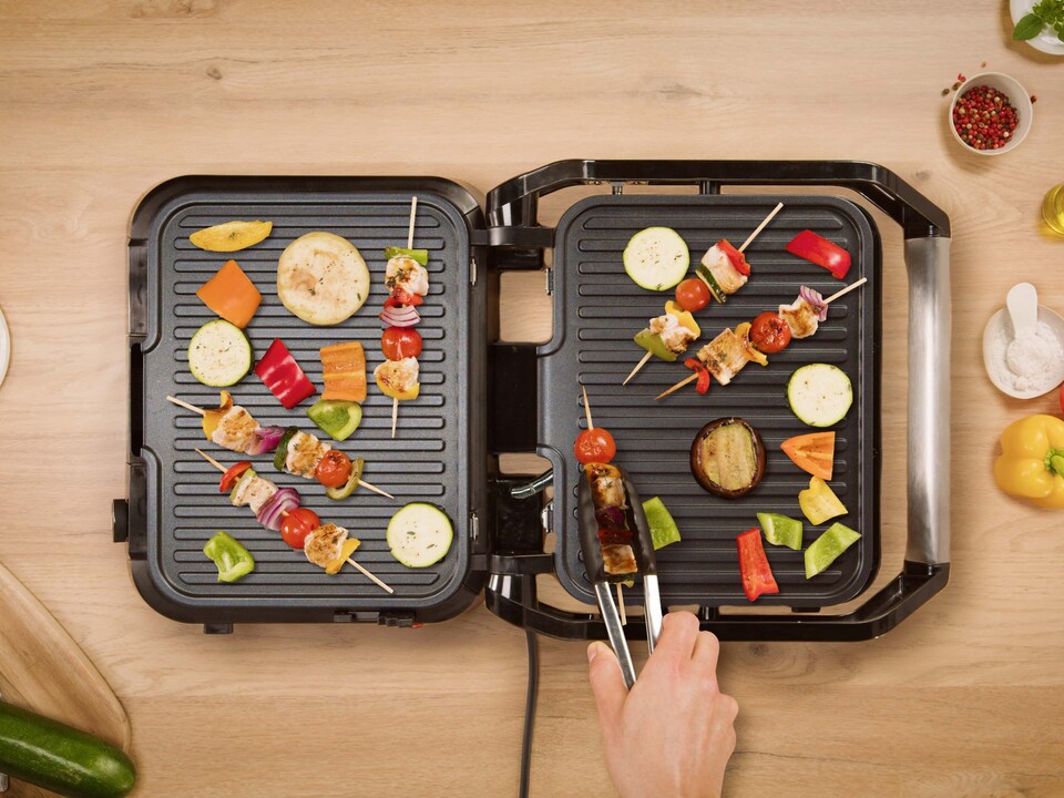 Tre funksjoner i én grill