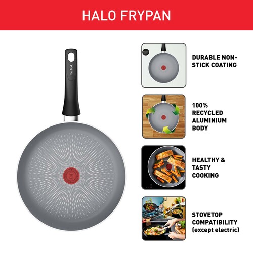 Halo Stekepanne 28 cm, Grå