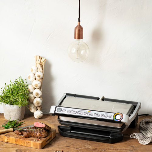 Optigrill XL bordgrill rustfritt stål ni programmer