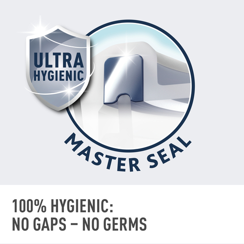 MasterSeal STAINLESS STEEL Rektangulær 2,0 liter Matboks Rustfritt stål 